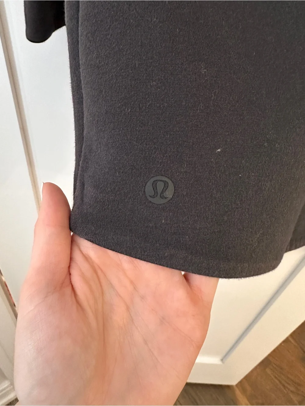 lululemon athletica Black Hooded Trench Coat